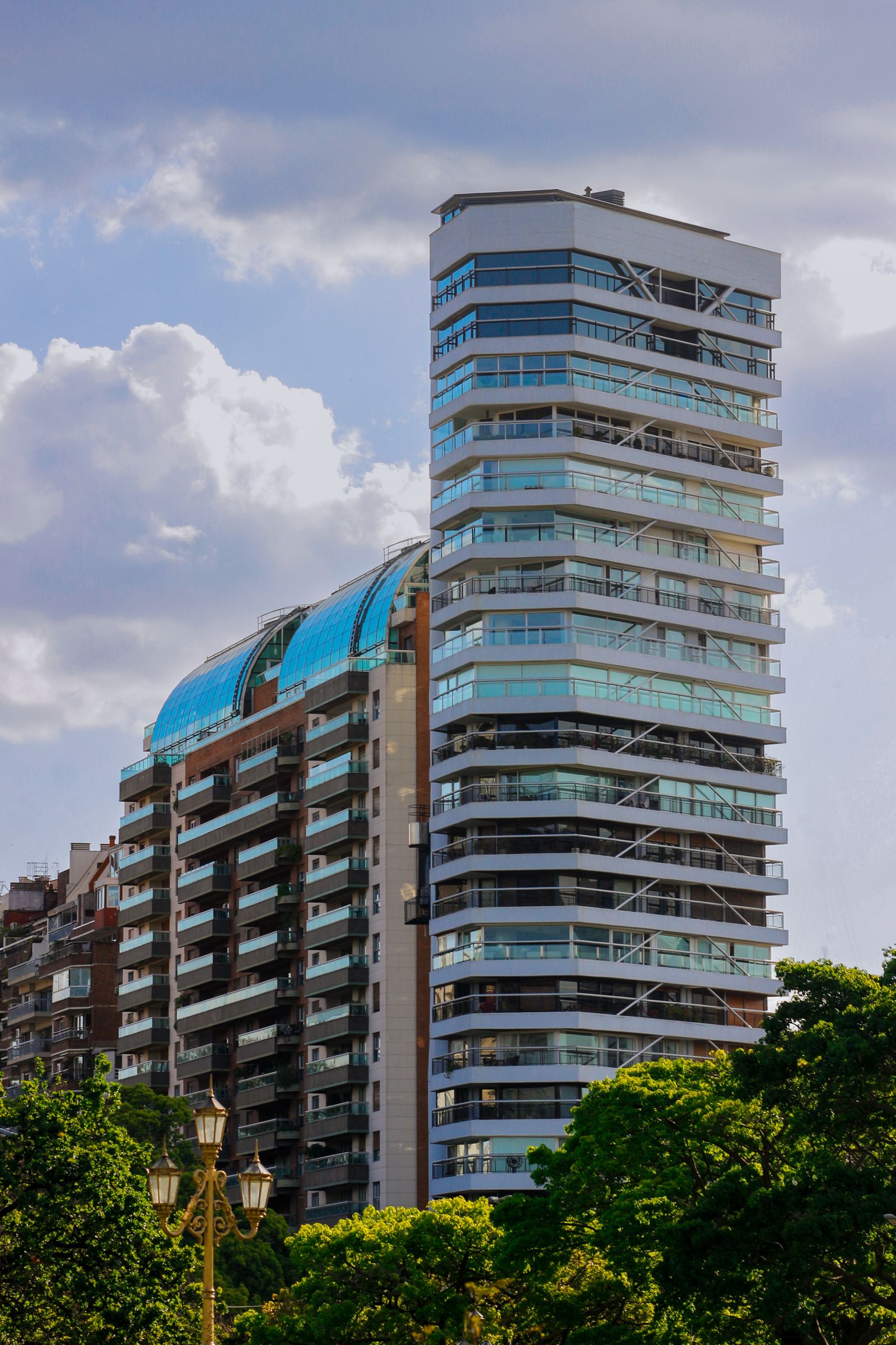 High-end residential high-rise building in Buenos Aires, Argentina